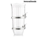 Double Drinks Dispenser with Ice Compartments and Snack Tray InnovaGoods TwinTap (Refurbished B)