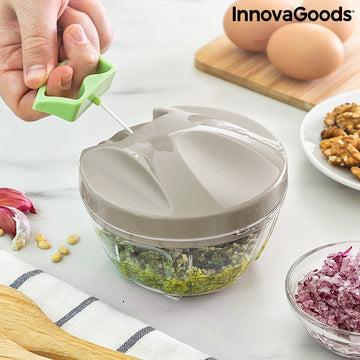 Manual mini chopper with pull cord Spinop InnovaGoods