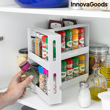 Sliding and Pivoting Spice Organiser Swice InnovaGoods