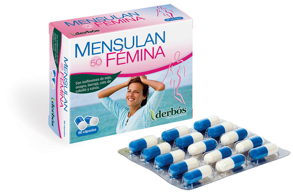 "Dherbos Mensulan 50 Femina 60 Caps"