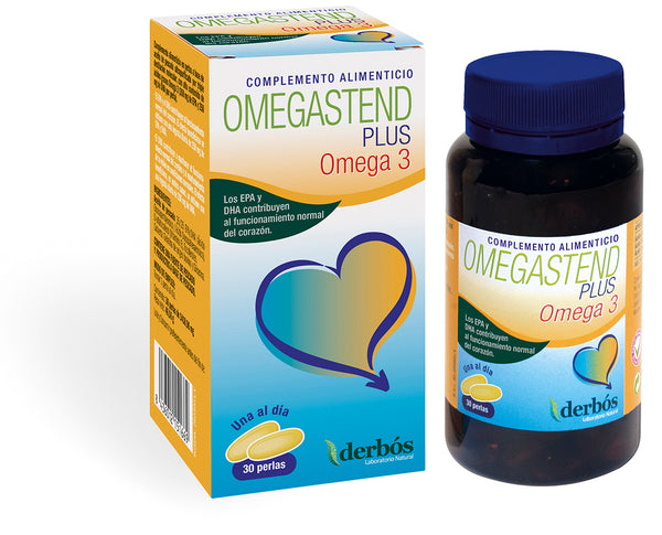 "Dherbos Omegastend Plus 30 Perlas Omega 3"