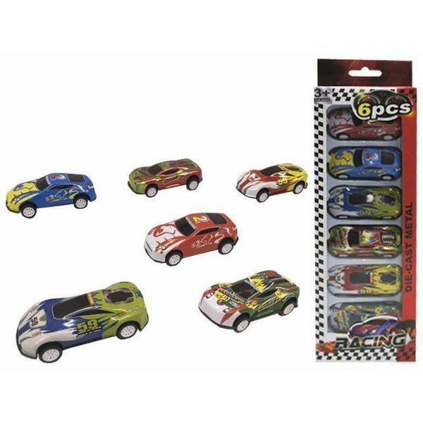 Toy car Metal 6 pcs (6 pcs)