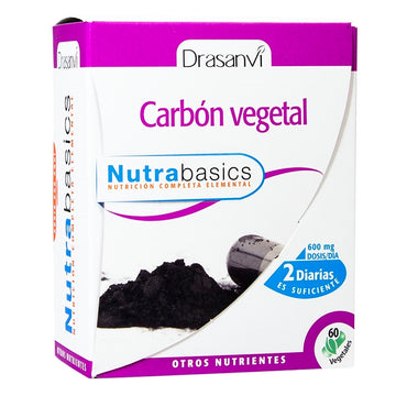 "Drasanvi Carbon Vegetal 60 Caps Nutrabasicos"