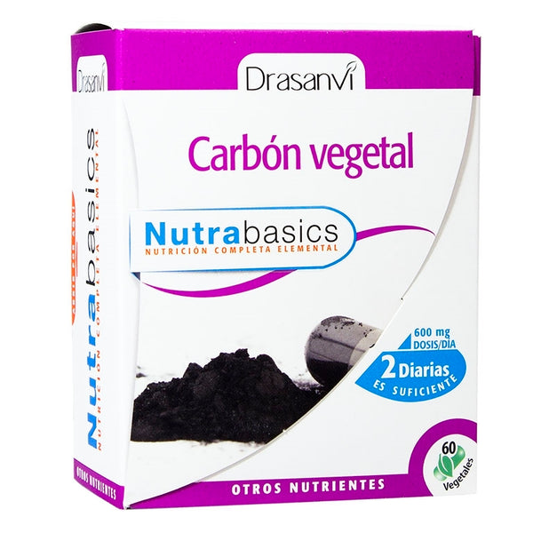 "Drasanvi Carbon Vegetal 60 Caps Nutrabasicos"