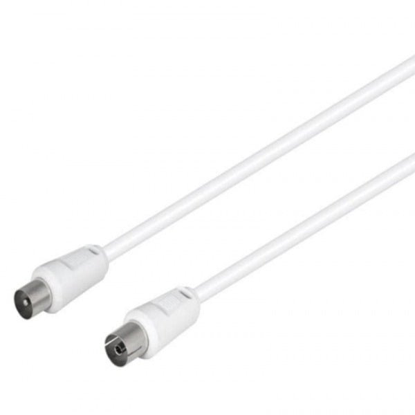 Antenna cable NIMO 222477 White Male Plug female plug