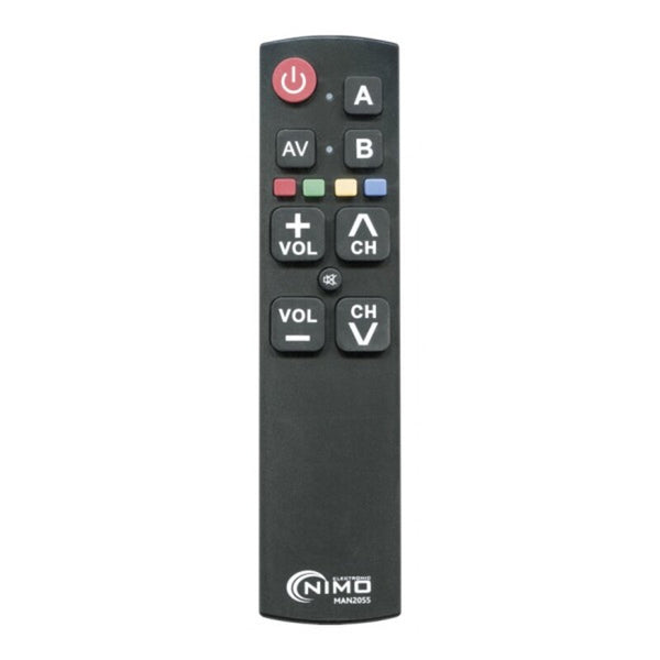 Universal Remote Control NIMO MAN2055 Black