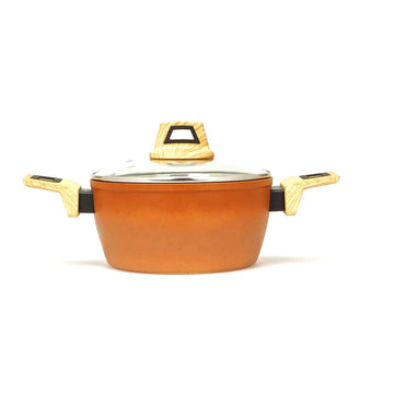 Casserole avec Couvercle Amercook Terre cuite (Ø 20 cm)