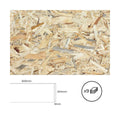 Plywood Board Bertini OSB 60 x 30 cm (9Units)