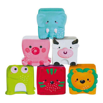 Soft Blocks for Learning Bath Toys (6 pcs)