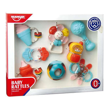 Teething Rattle (8 pcs)