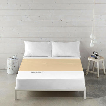 Top sheet Pantone Melon Cream (Bed 180)