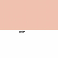 Top sheet Pantone Sweet Peach (Bed 135)