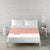 Top sheet Pantone Sweet Peach (Bed 180)