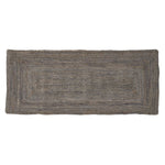 Carpet Grey Jute 170 x 70 cm