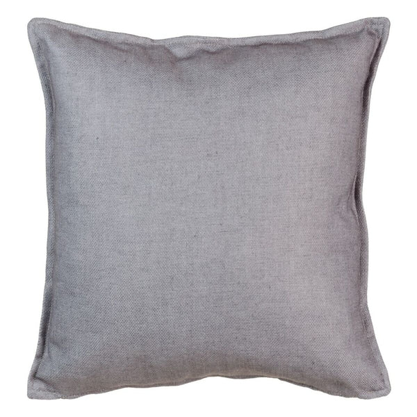 Cushion Polyester Light grey 45 x 45 cm