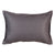 Cushion Polyester Dark grey 45 x 30 cm