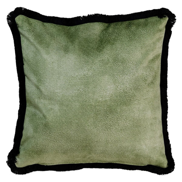 Cushion Green Leopard 45 x 45 cm