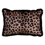 Cushion Brown Leopard 45 x 30 cm