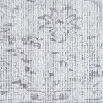 Carpet 80 x 150 cm Grey Polyester Cotton