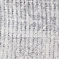 Carpet 80 x 150 cm Grey Polyester Cotton