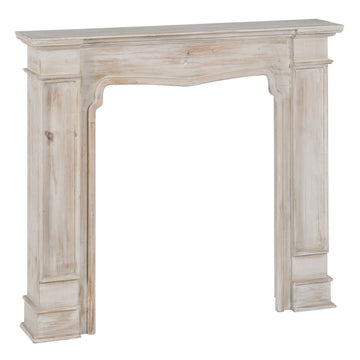 Fireplace Fir wood MDF Wood 108 x 21,5 x 101 cm