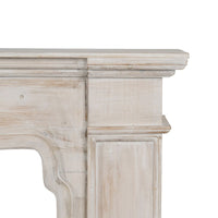 Façades de cheminée Bois d'épicéa Bois MDF 108 x 21,5 x 101 cm