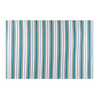 Outdoor rug Milos 160 x 230 x 0,5 cm Blue polypropylene