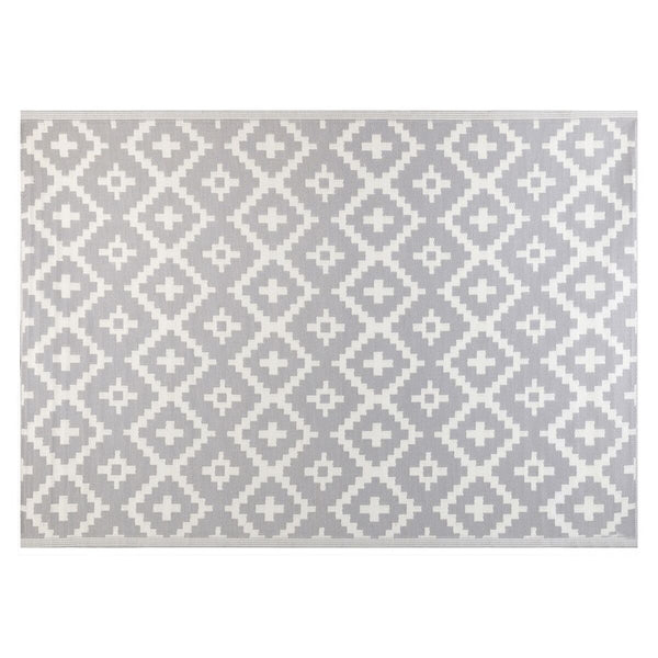 Outdoor rug Paros Grey polypropylene