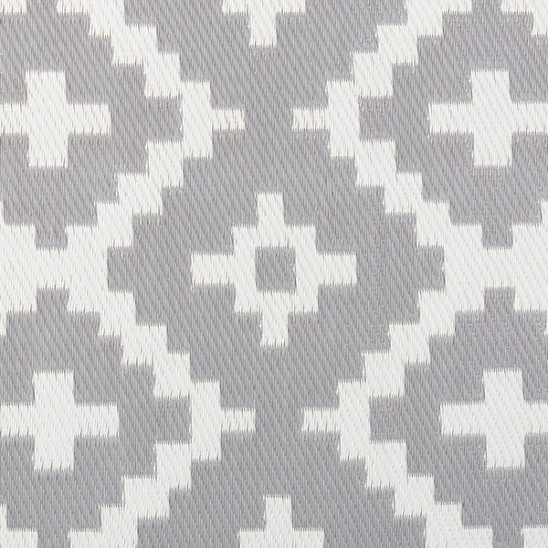 Outdoor rug Paros Grey polypropylene