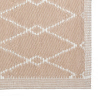 Outdoor rug Zante Beige polypropylene