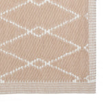 Tapis d’extérieur Zante 160 x 230 x 0,5 cm Beige polypropylène