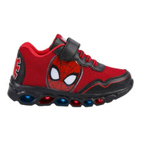 LED Trainers Spiderman Red