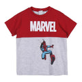 Child's Short Sleeve T-Shirt Marvel 2 Units Grey