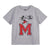 Short Sleeve T-Shirt Mickey Mouse Grey