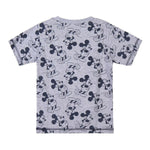 Child's Short Sleeve T-Shirt Mickey Mouse Grey