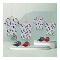 Child's Short Sleeve T-Shirt Mickey Mouse Grey