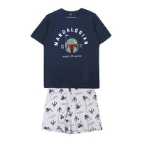 Pyjama Boba Fett Homme Bleu foncé