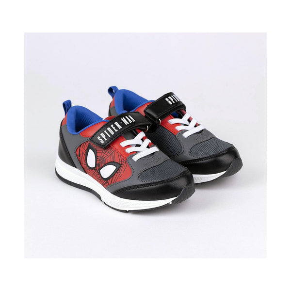 Sports Shoes for Kids Spiderman Grey Red