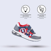 LED Trainers The Avengers Blue