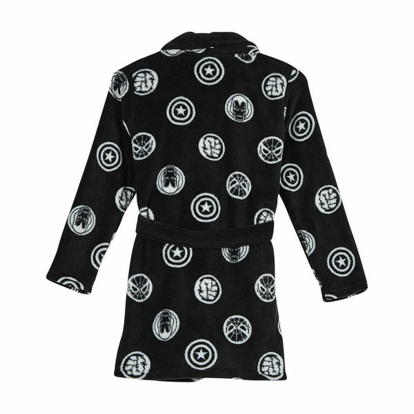 Children's Dressing Gown Marvel Black