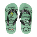 Flip Flops for Children The Mandalorian Green