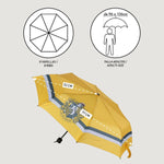 Foldable Umbrella Harry Potter Hufflepuff Yellow 53 cm