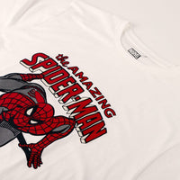 Child's Short Sleeve T-Shirt Spiderman White