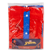 Waterproof Poncho with Hood Spiderman Red