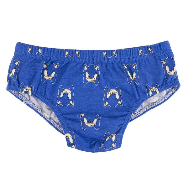 Pack of Underpants Sonic 5 Units Multicolour