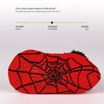 House Slippers Spiderman Red