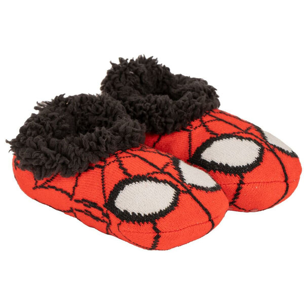 House Slippers Spiderman Red