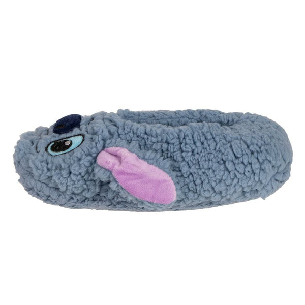 House Slippers Stitch Blue