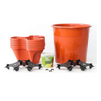 Vertical Garden Kit Irisana Terracota Ecogarden Plastic Terracotta (45 x 45 cm)