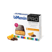 "Bimanán Befit Barritas Chocolate y Naranja 6uds"